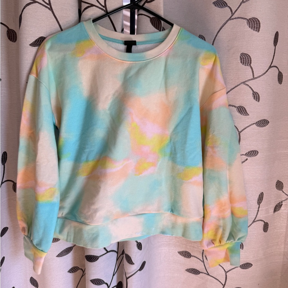 Colorful Tie-Dye Sweatshirt